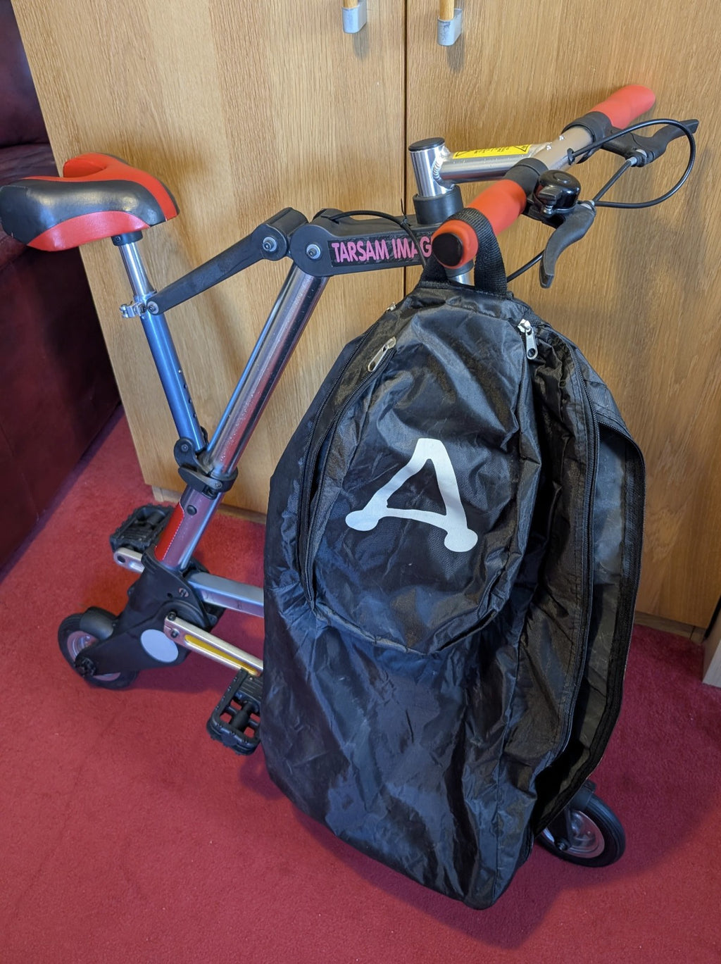 A-BIKE MODEL ZB01 Fold Up Bike, Lightly Used, Very Good Condition