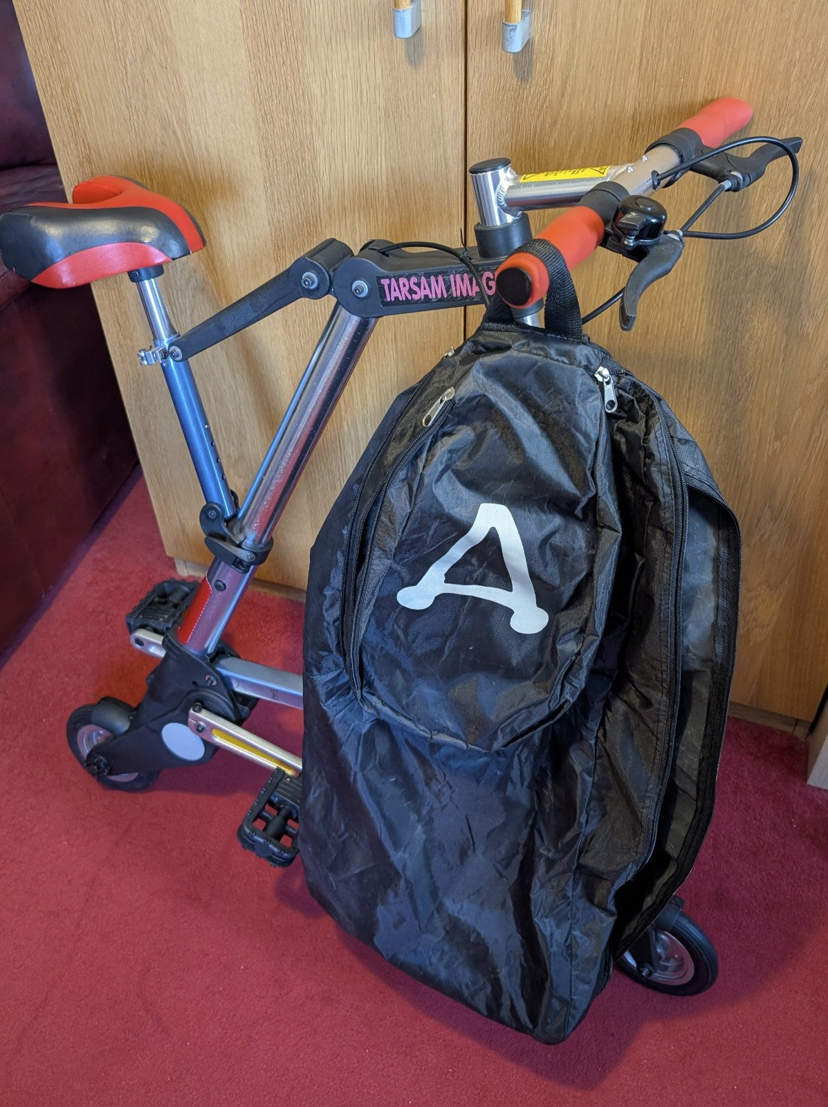 A-BIKE MODEL ZB01 Fold Up Bike, Lightly Used, Very Good Condition
