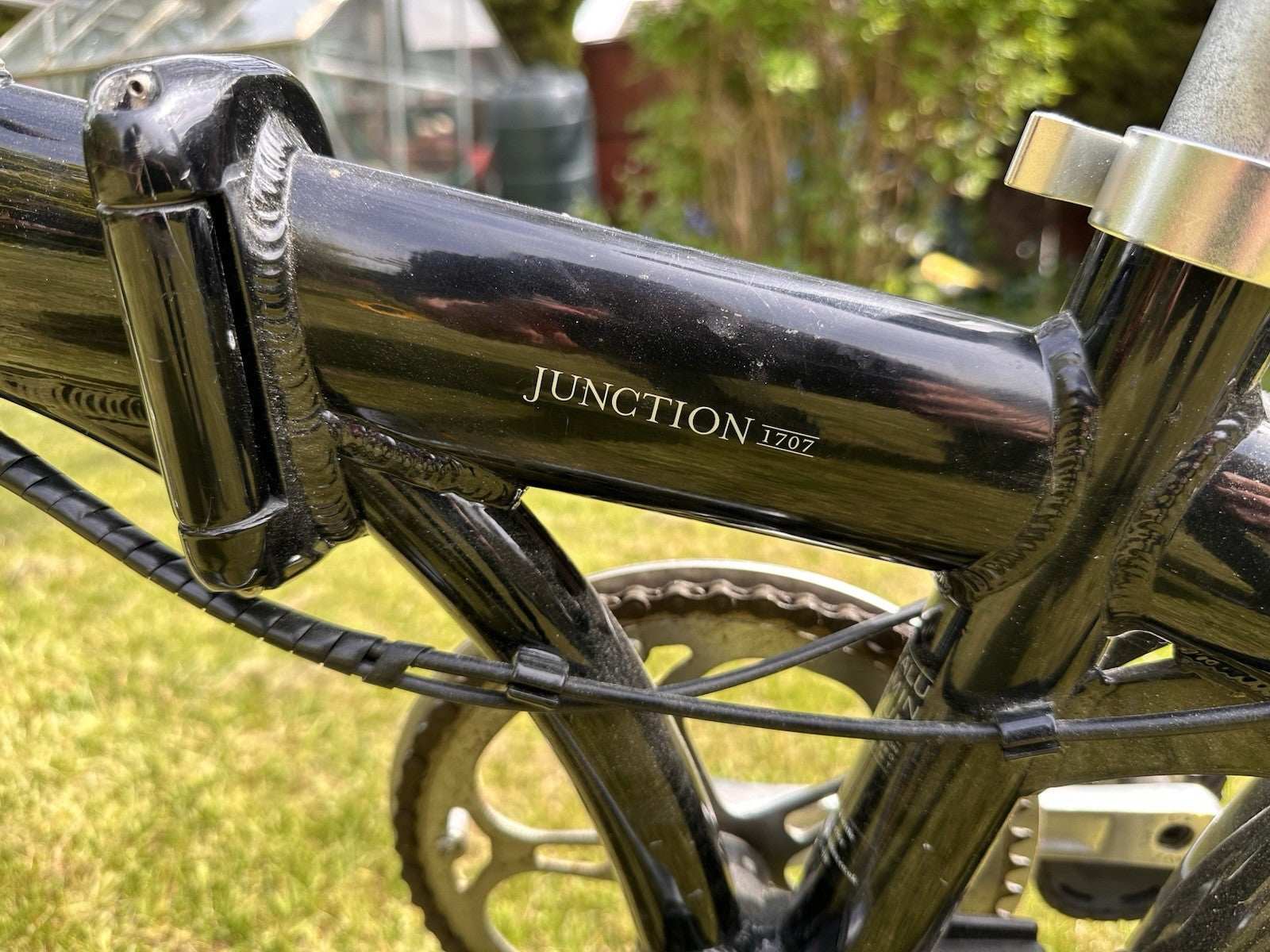Bickerton Portables Junction 1707 - Folding Bike - Good Condition With Cover
