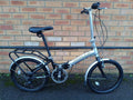Aluminium Apollo Transition folding bike in good condition with a comfort saddle