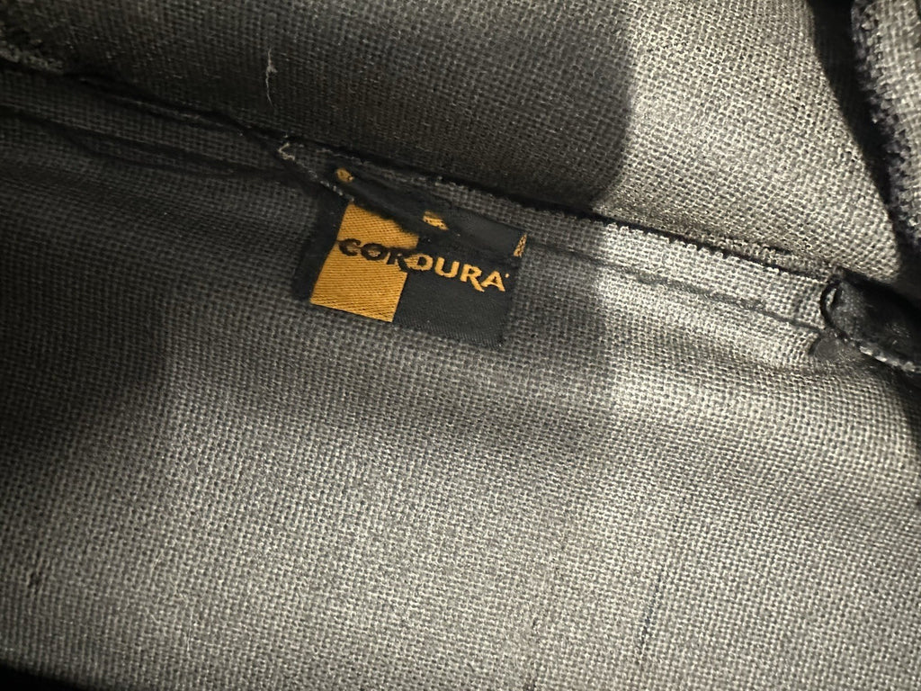 Brompton Black Cordura Canvas bag, Brompton clip on - Adjustable Strap - read!