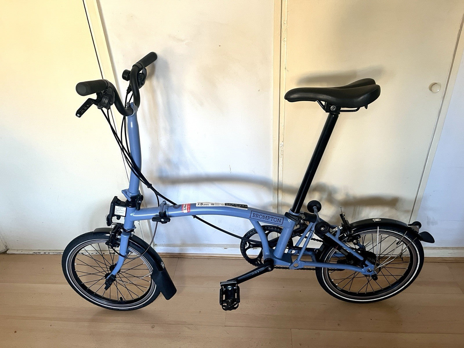 Brompton C Line Explore 2024 6-speed in Cloud Blue - Barely Used!