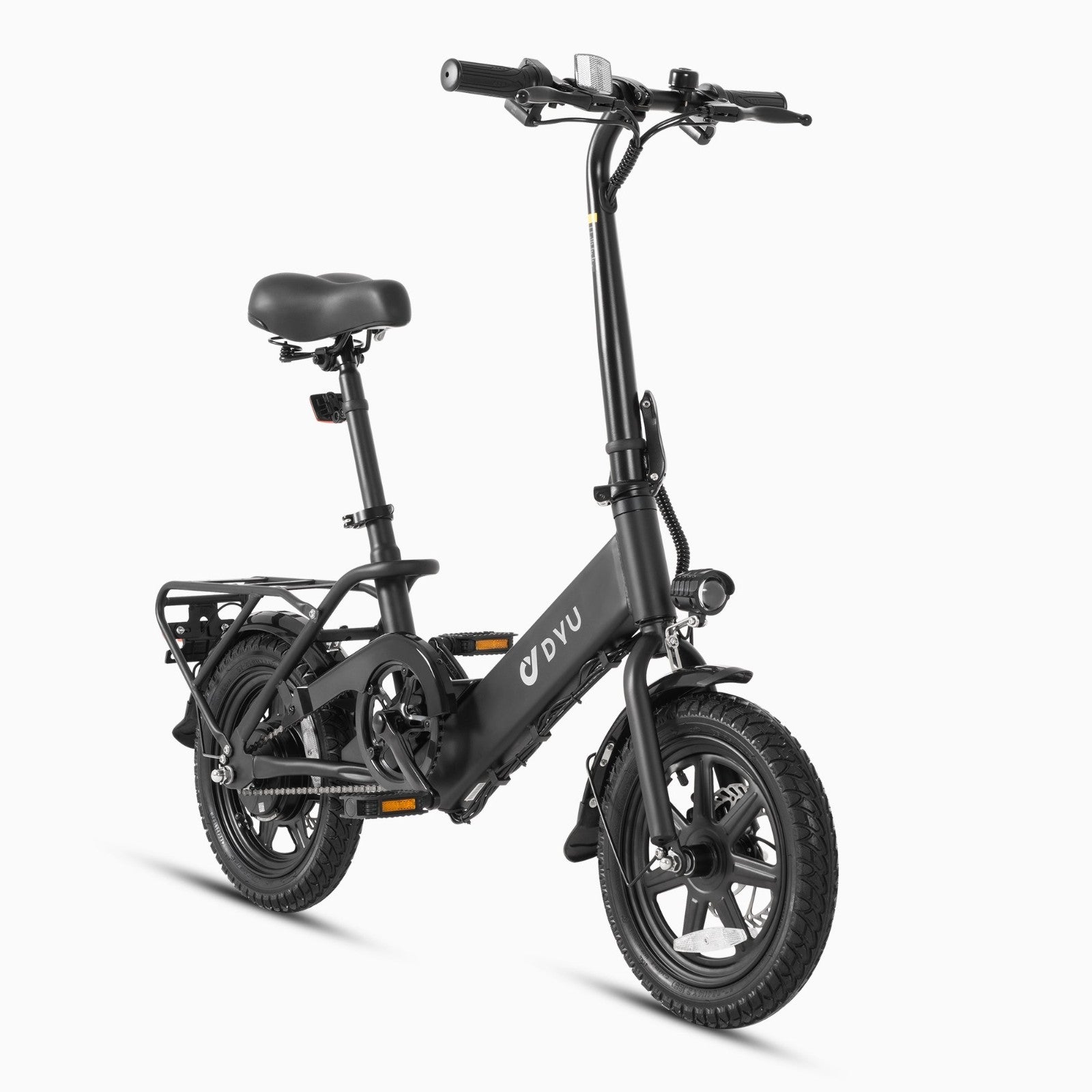 DYU C3-14MINI 14"Folding E- Bike Lightweight & Compact,Ideal for Urban Commuters