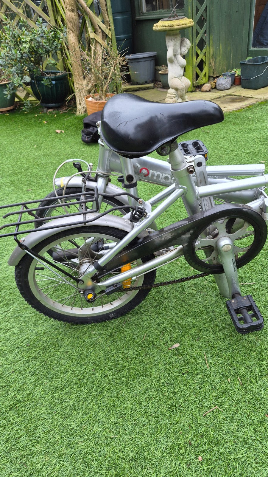 Compass  lightweight folding bicycle 16" wheels.