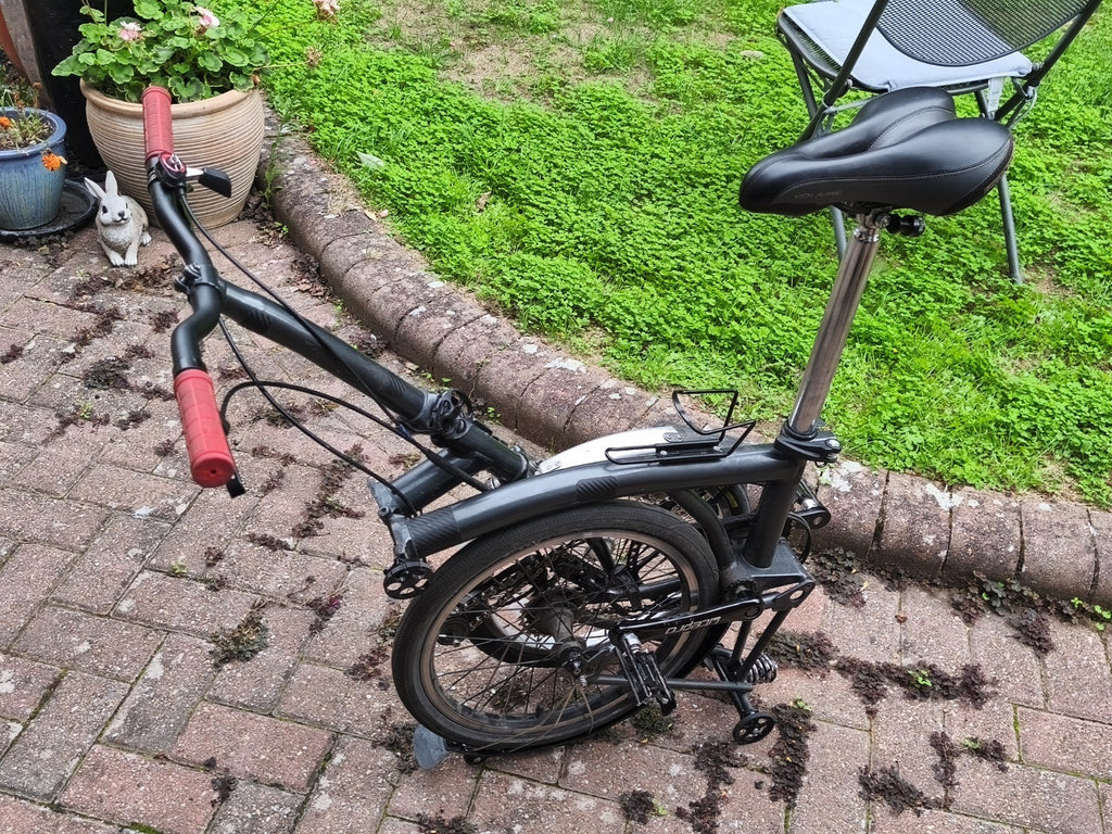 Brompton Folding Bike - 5 spd deraileur - Titanium upgrades