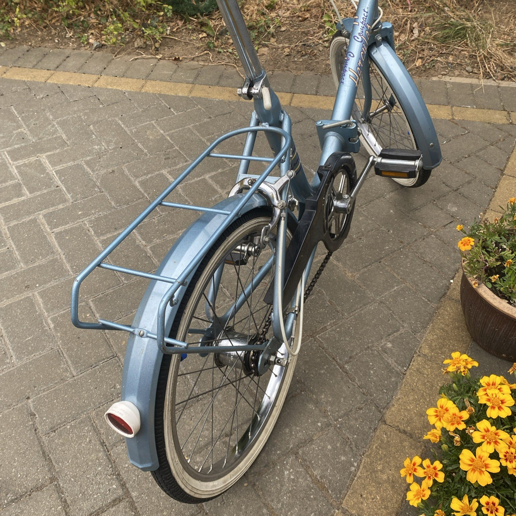 Vintage Hercules Compact folding bike Stowaway Shopper fold Raleigh Retro 1983