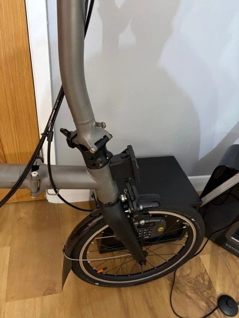 Brompton T Line Urban 4-Speed Titanium Superlight M4L-Ti