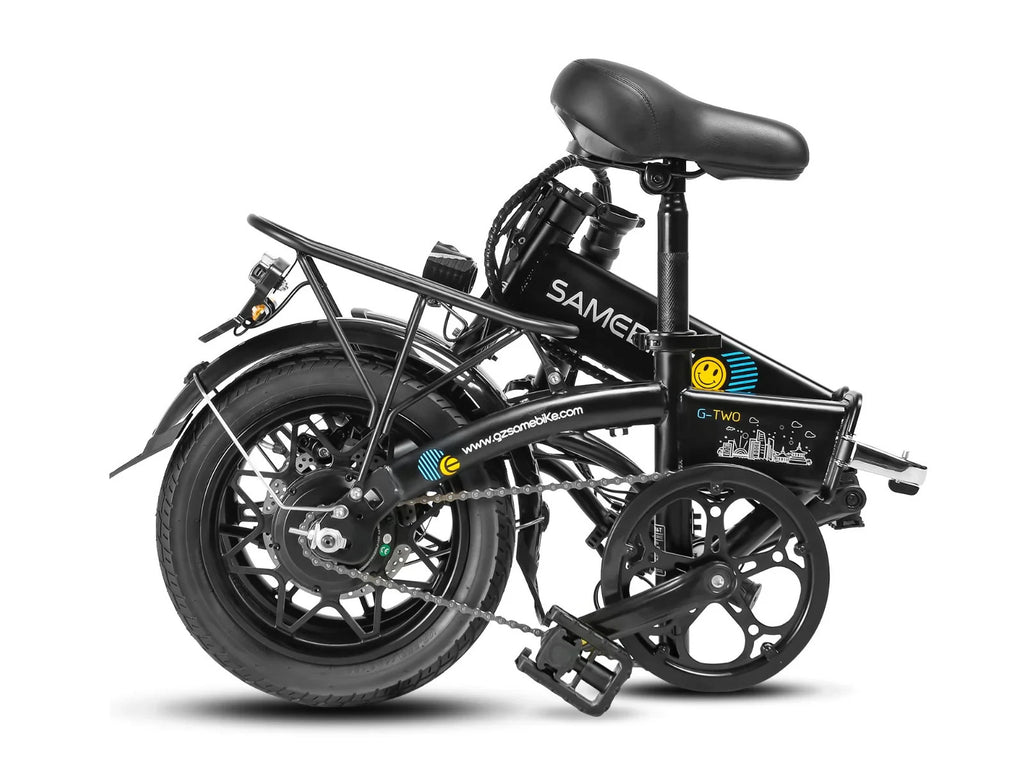 14" All-Terrain Folding bike, 36V 7.8Ah Battery, 25KM/h, Full Disc-U14R Orange