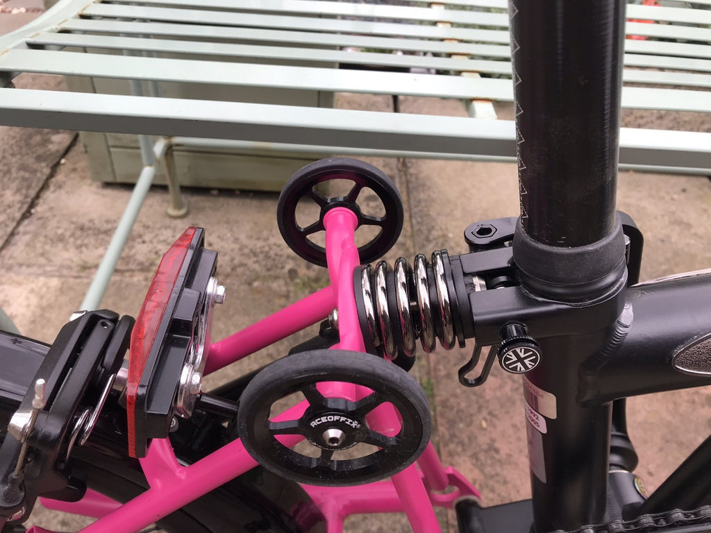 Brompton Folding Bicycle 3-Speed Many Upgrades Very Rare Mint Condition