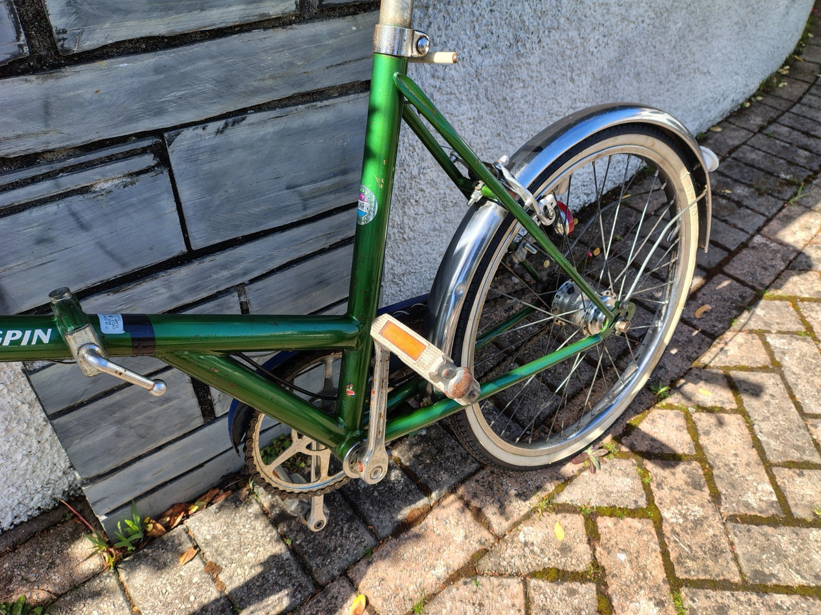 Dawes Kingpin Vintage 70/80's Folding Bicycle Rides OK.