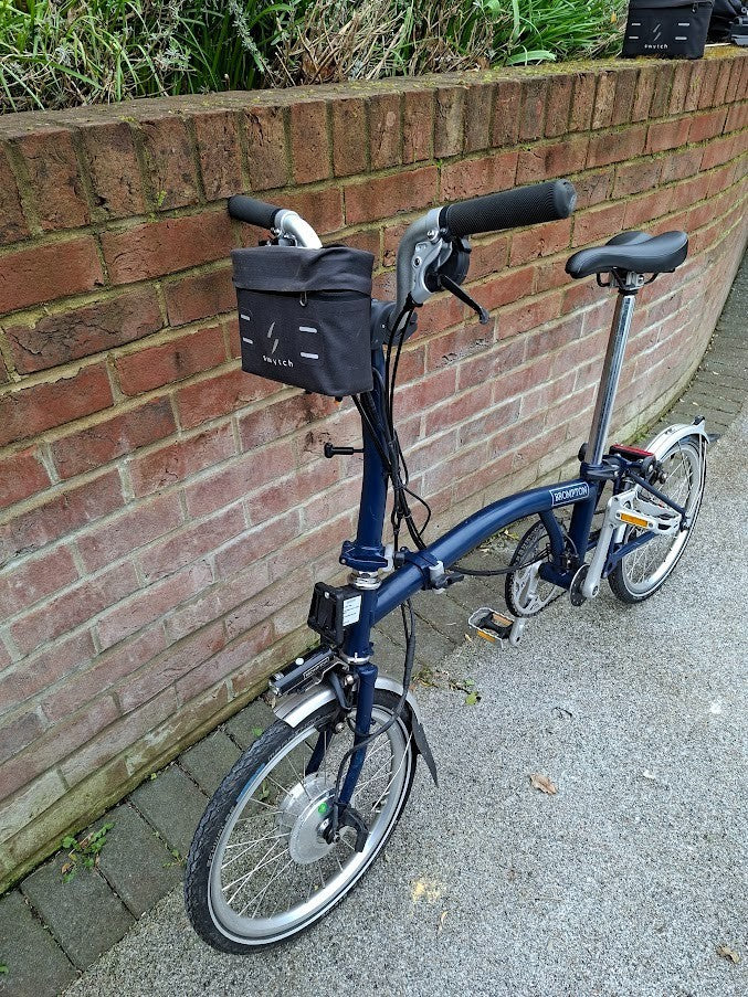 6-Speed Brompton M6L Folding Bike complete with Swytch