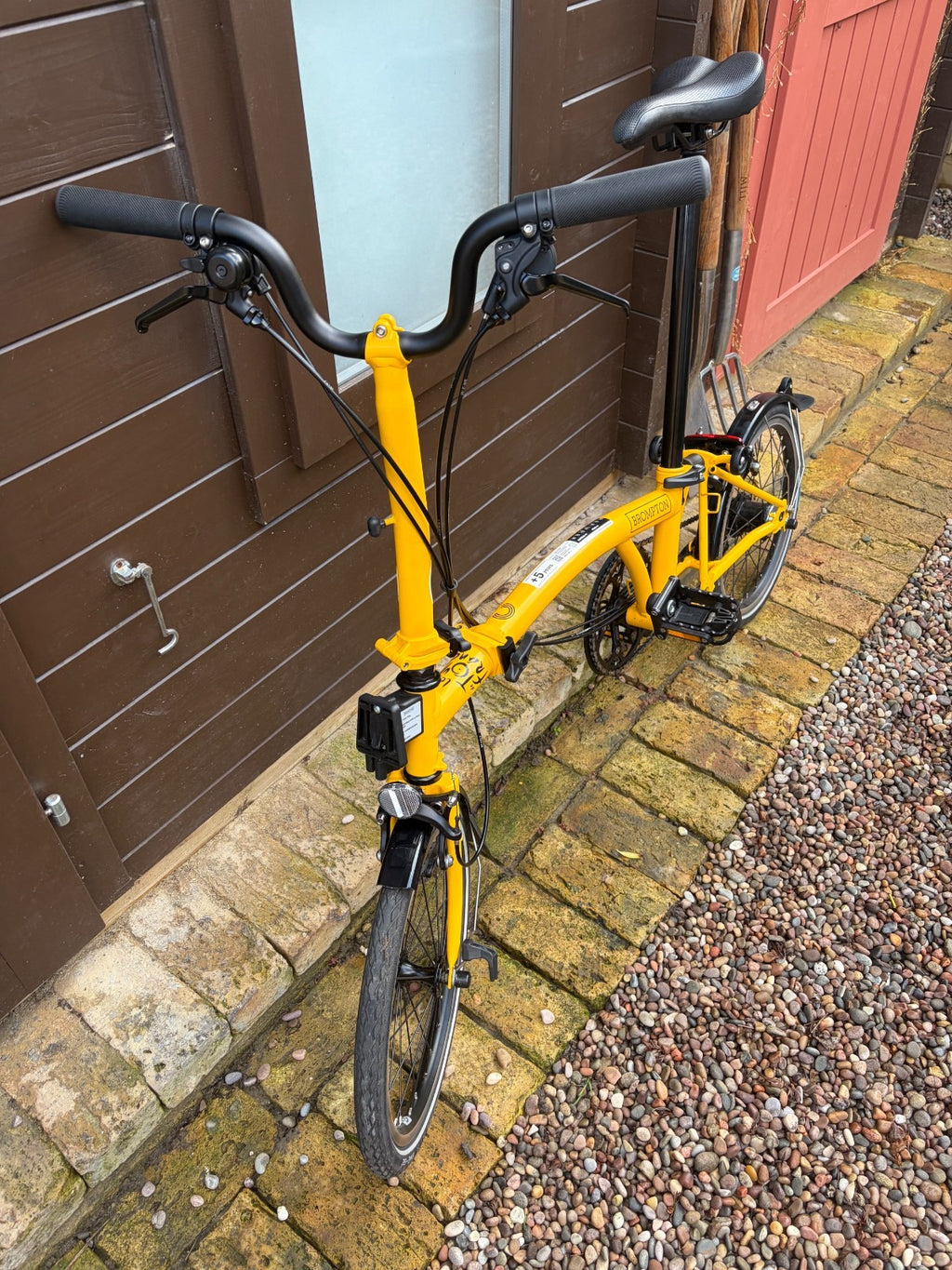 Brompton C Line, Tour de France Edition, 2023, Yellow, Size Medium