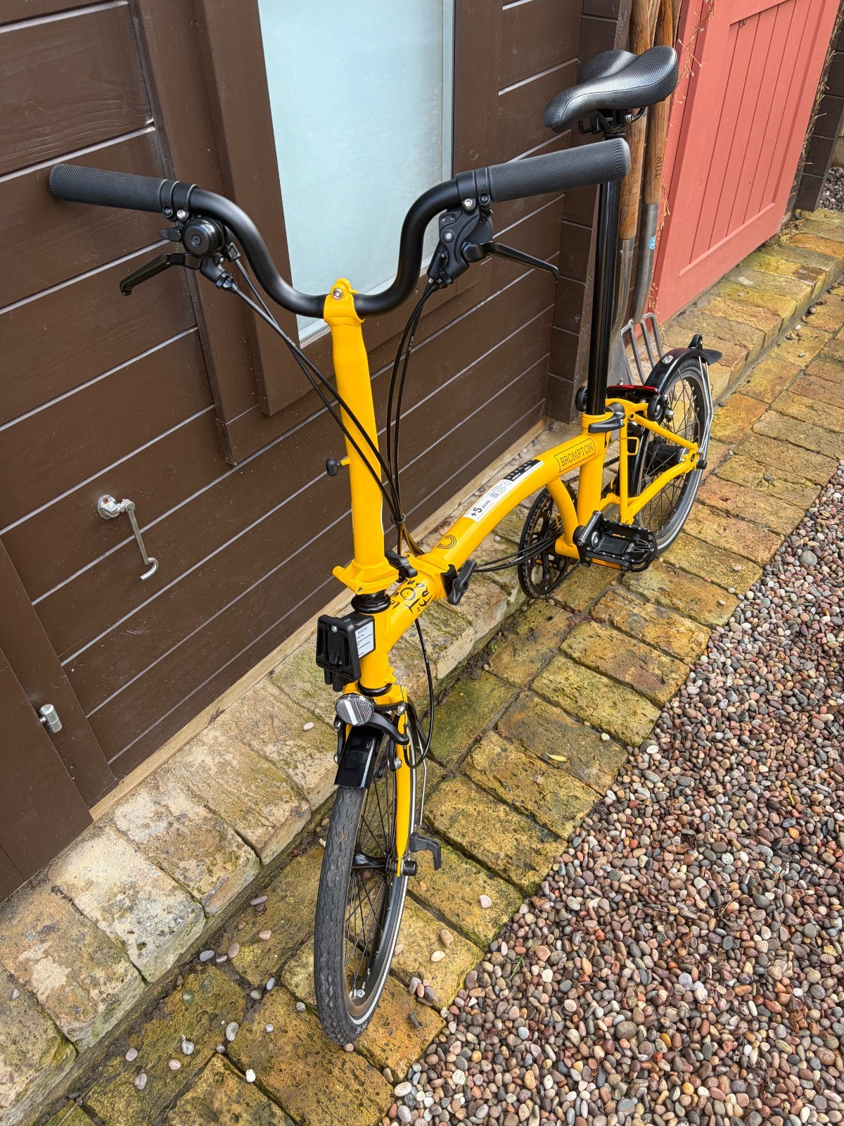 Brompton C Line, Tour de France Edition, 2023, Yellow, Size Medium