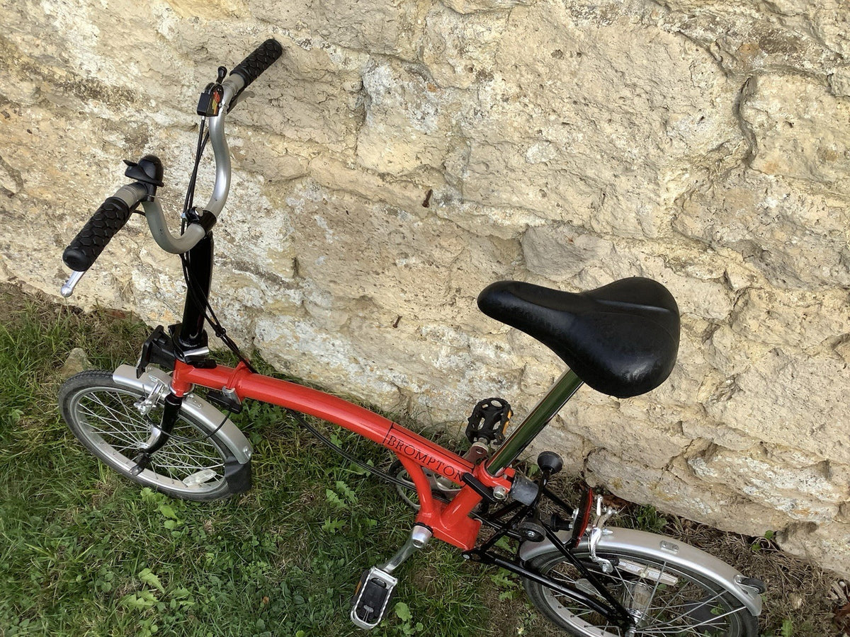 Brompton M3L Folding Bike -  Red - UK DELIVERY