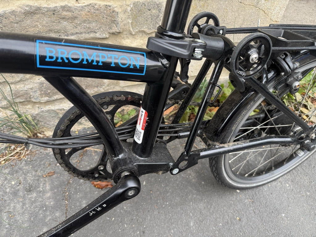 Brompton Folding Bike H6 L Black
