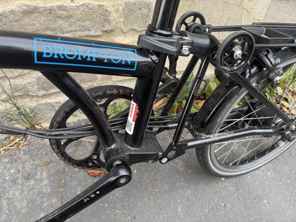 Brompton Folding Bike H6 L Black