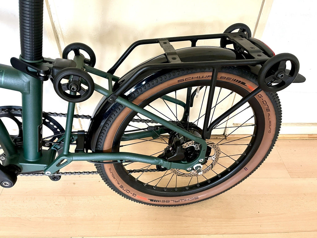 Brompton G Line, 8 speed w Roller Rack - Forest Green - Size Medium 2025