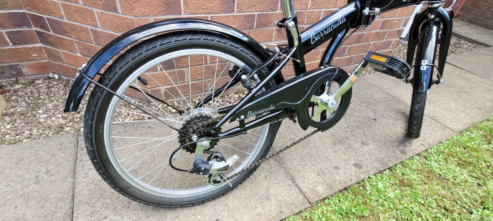 Apus Barracuda Folding Bicycle, Black, 20", Barely Used, Excellent, Commuter, A+