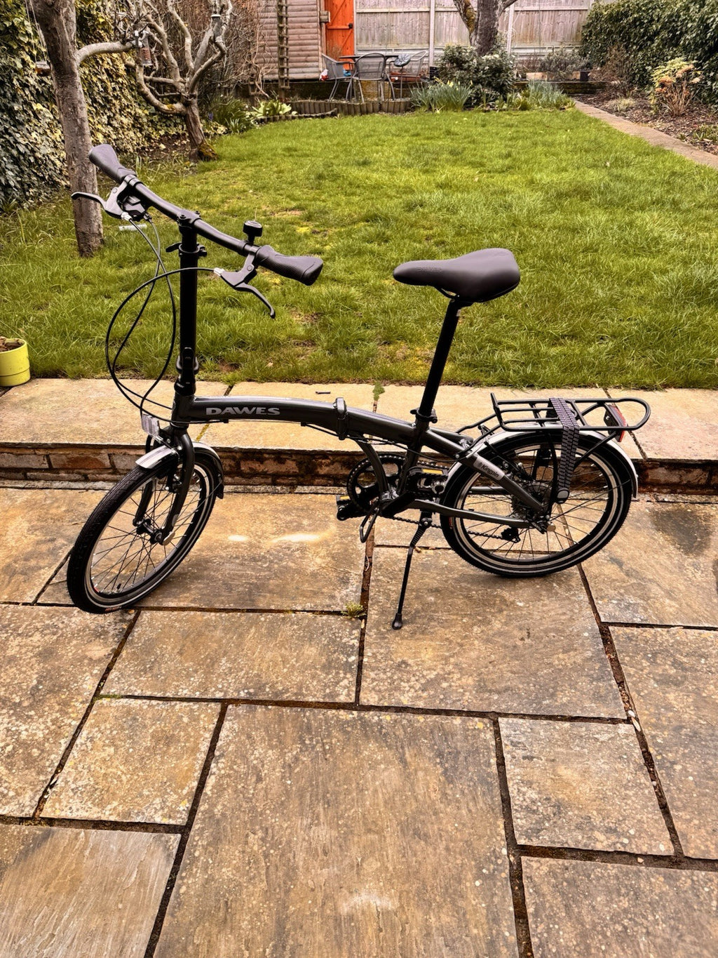 Dawes Kingpin Folding Bike, 20" Grey