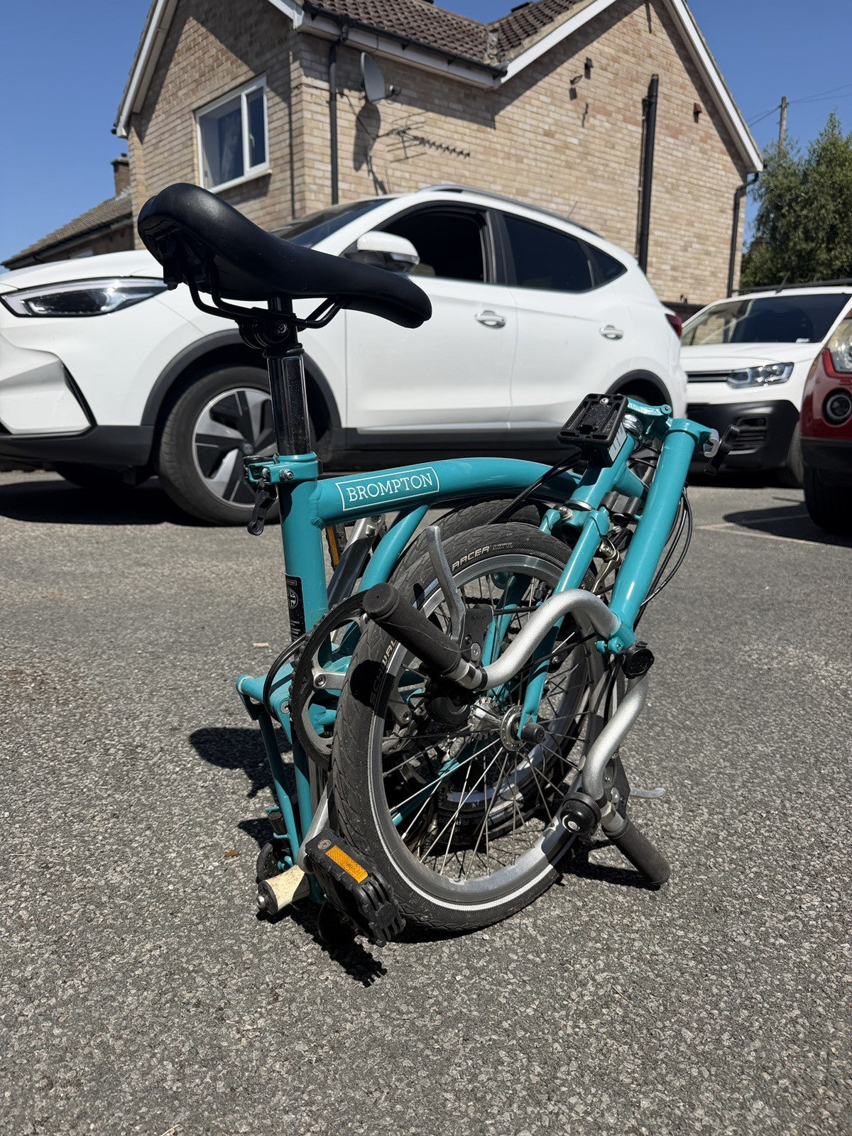 Brompton B75 Folding Bike 16 Blue Highghly Quality Excellent Condition