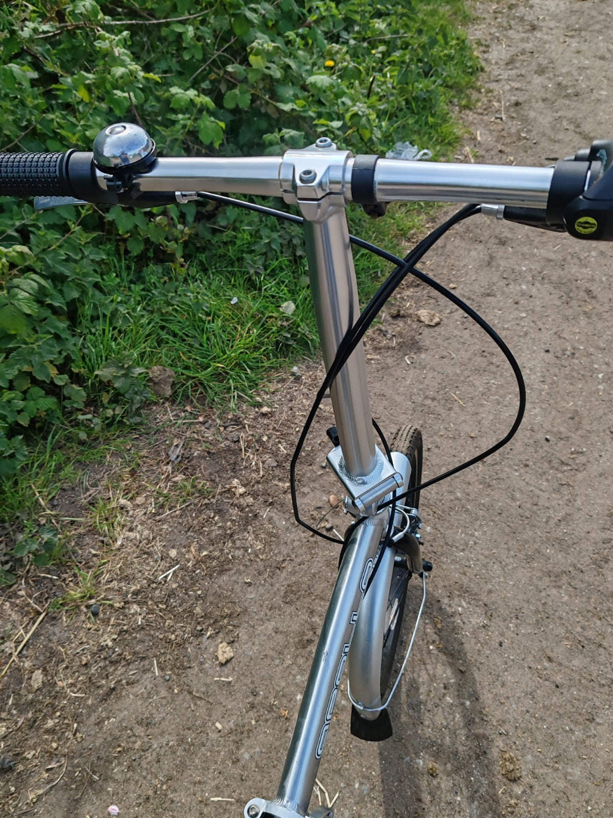 apollo transition folding bike 6 revoshift gears 20inch wheels adults unisex