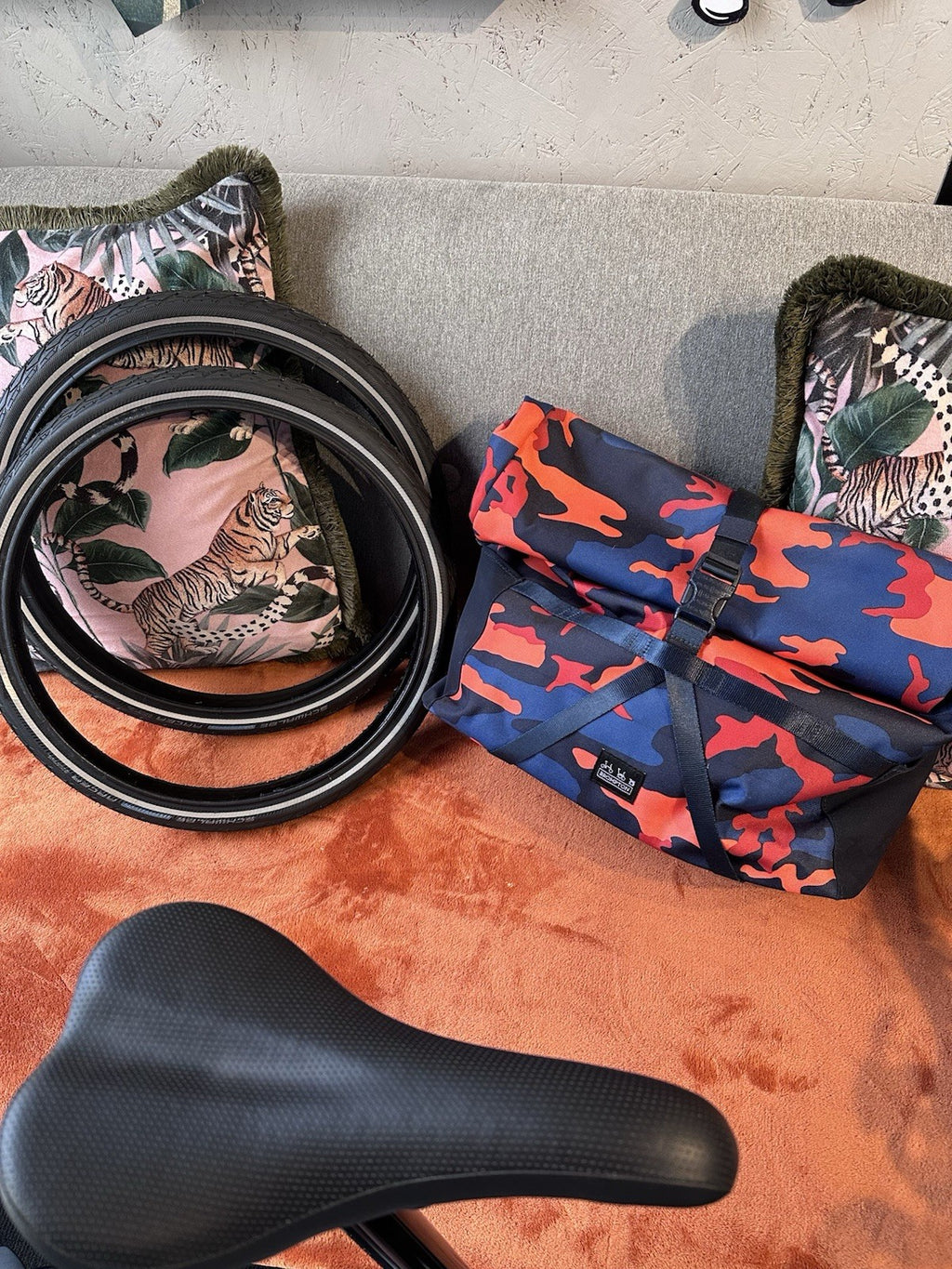 Brompton Folding Bike - New And Unused - Raw Lacquer Bundle - Accessories!