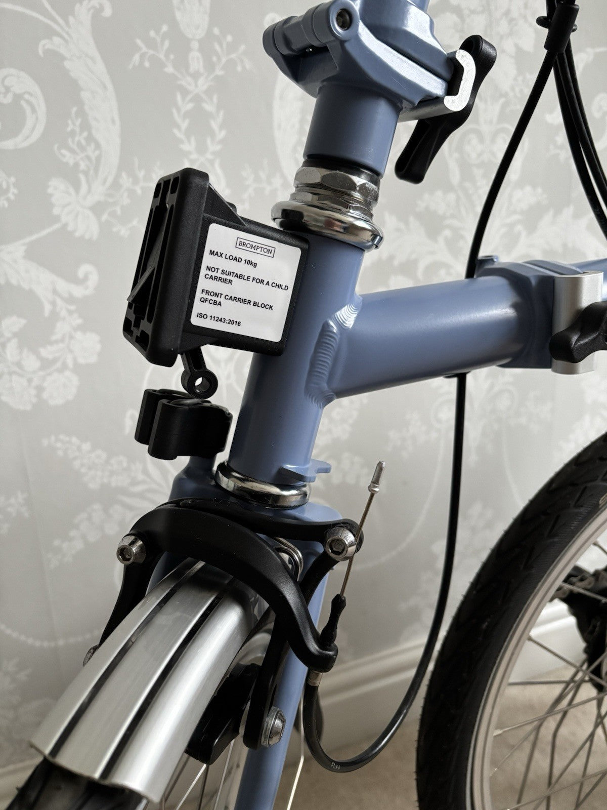 Brompton C Line 6 Speed H6L Folding bicycle in Cloud Blue - Test Ridden Only