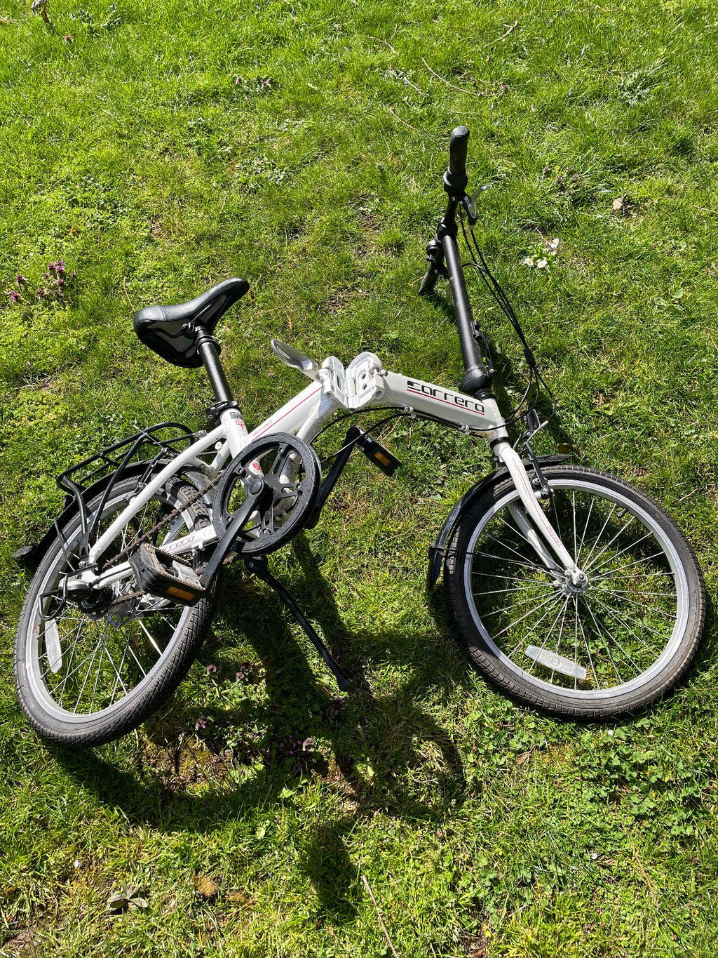 CARRERA Transit Folding 3 Speed NEXUS Hub Gears Bike