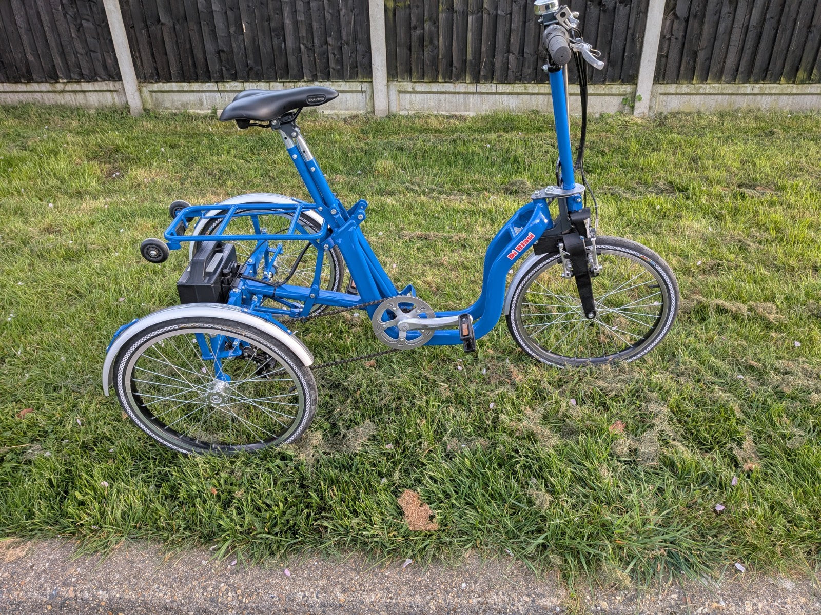 Electric Tricycle Folding Electric Trike Di Blasi R34.Compact, Delivery Possible