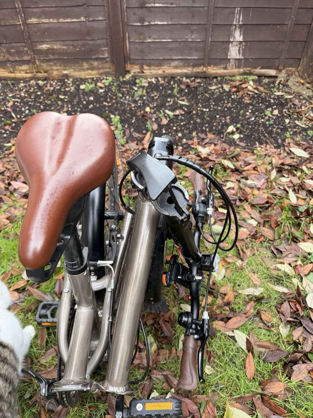 BTWIN Folding Bike Fold 560 Lacquered Aluminium
