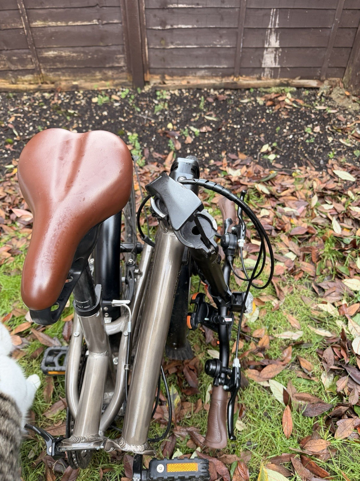 BTWIN Folding Bike Fold 560 Lacquered Aluminium
