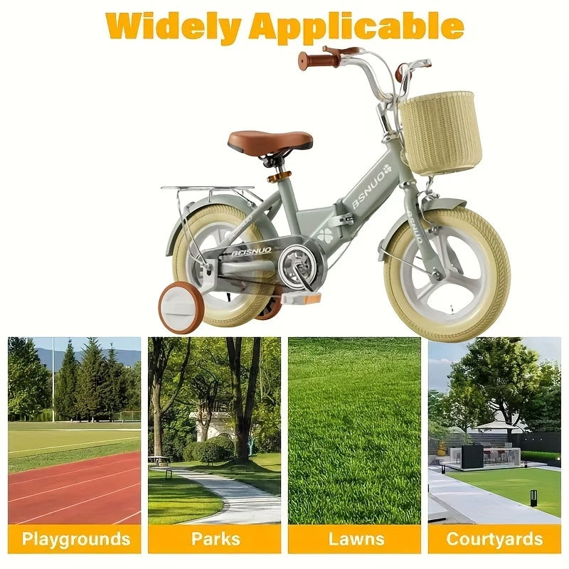 12-20Inch Kids Bike for 2-12 Year-Old Children Girls Bicycle Cycling Stabiliser.