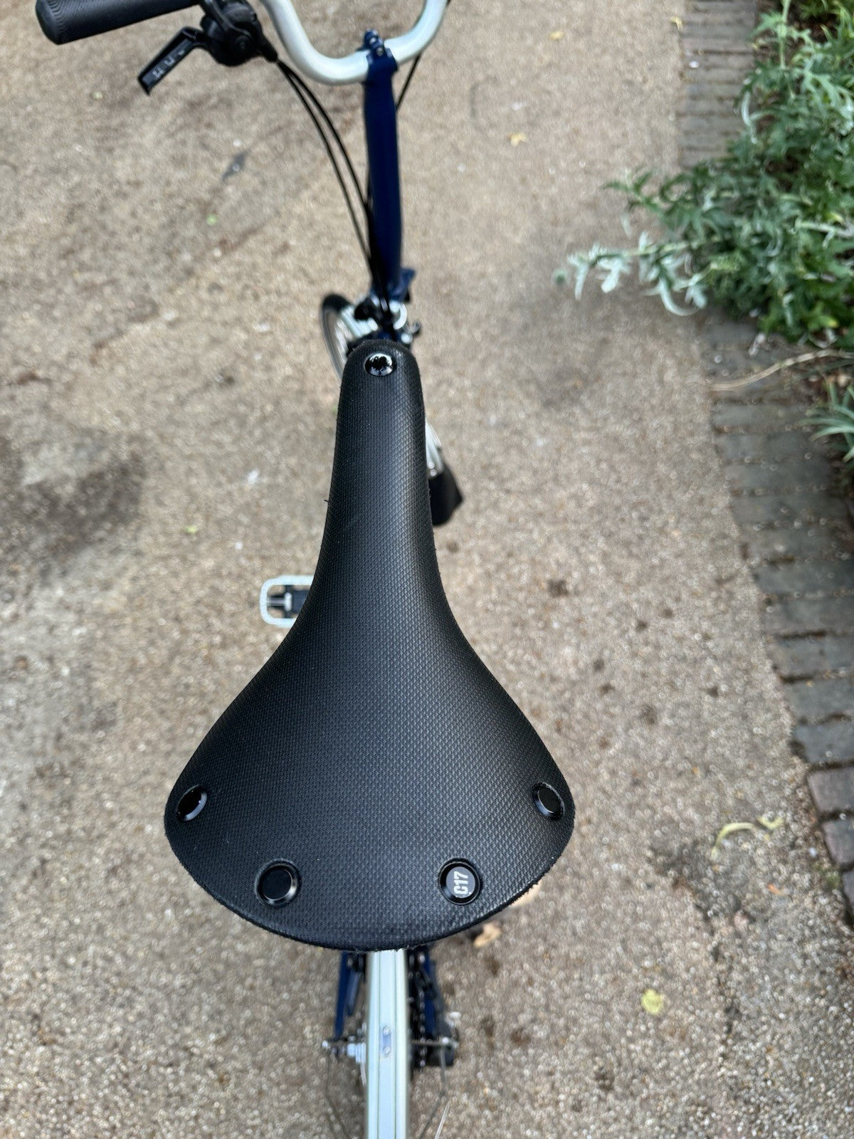 Brompton H6L Folding Bike In Tempest Blue Excellent Condition