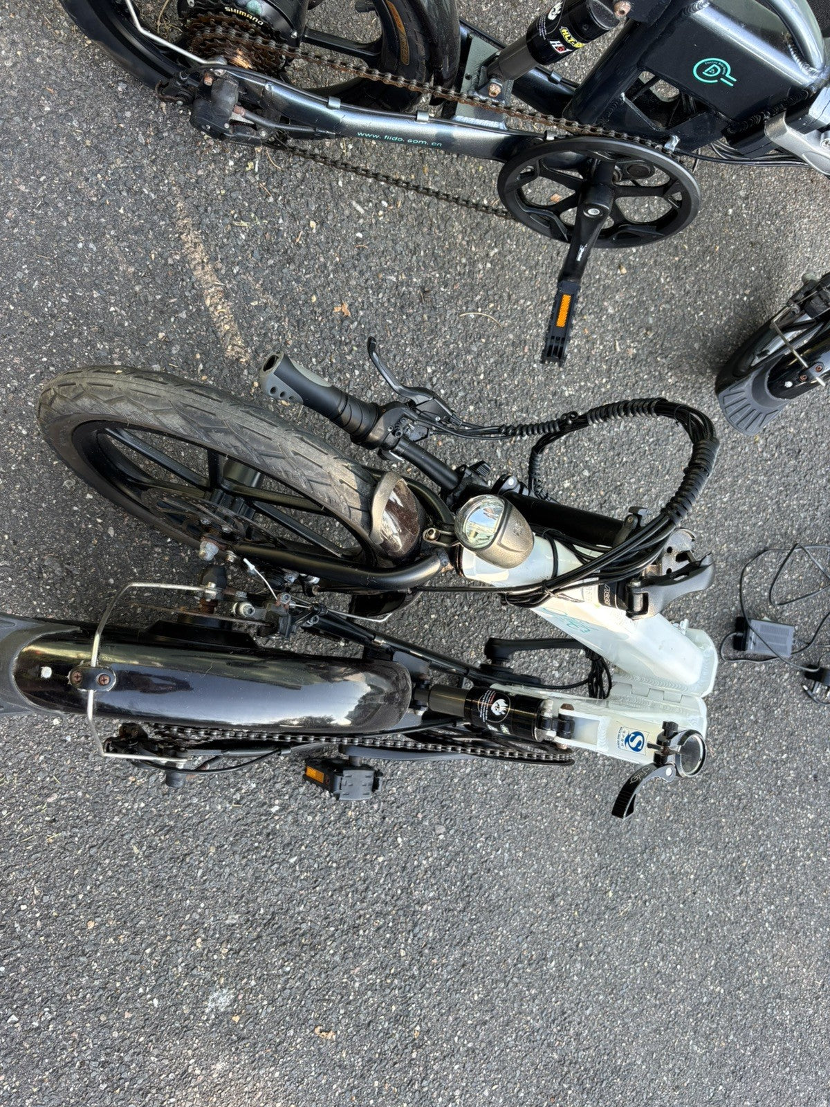 Fiido D2s X 2 Folding powered Bikes