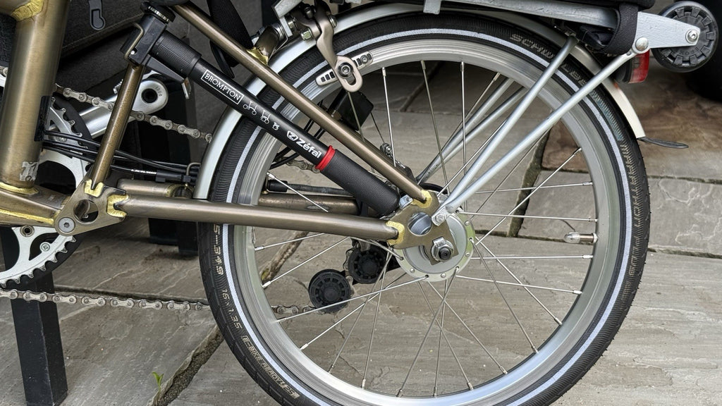 Brompton Gold Lacquer Limited Edition Bike - 6-Speed 2014 Fully upgraded