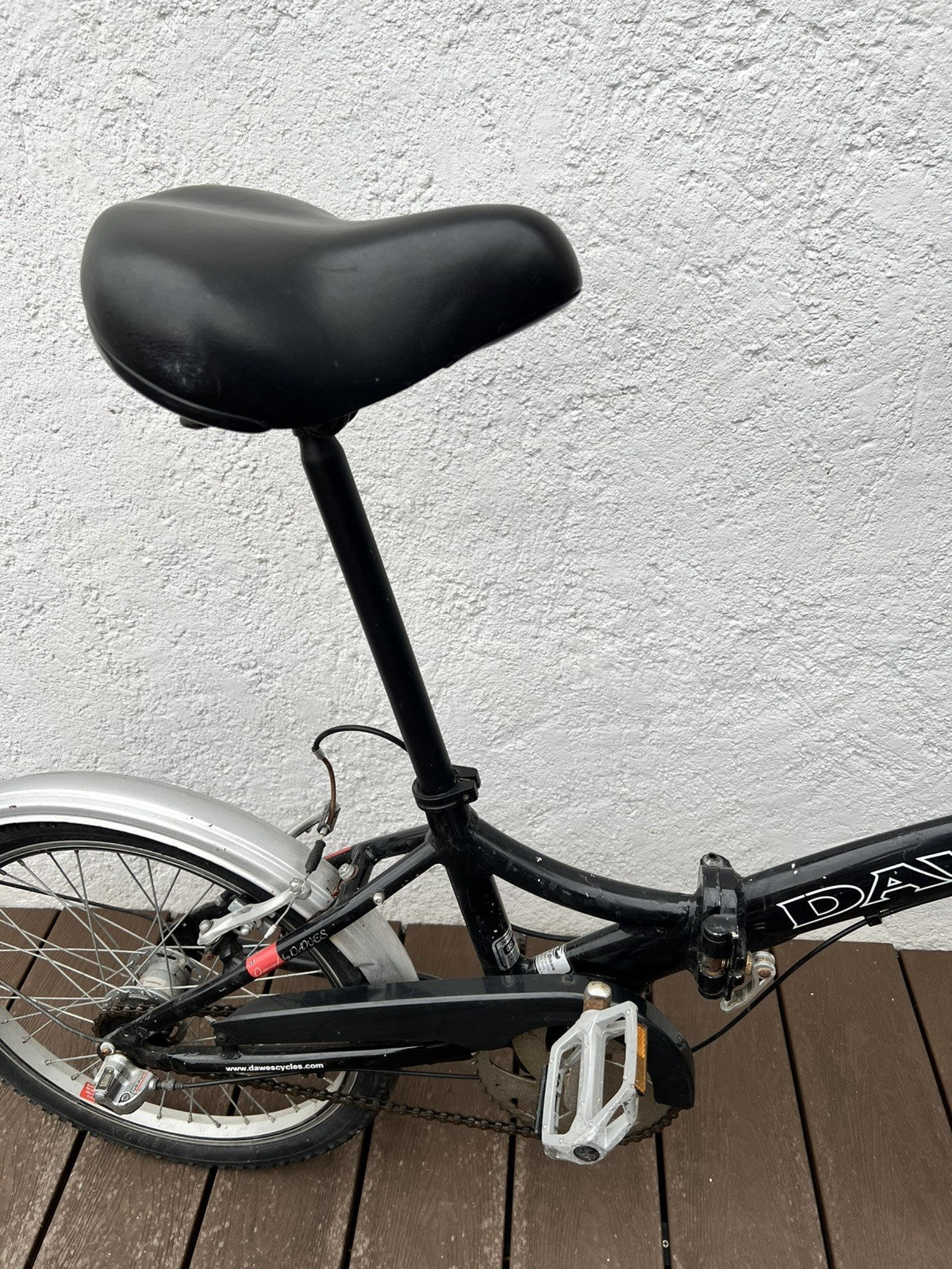 Dawes Diamond Black & Silver Folding Bike 20" Wheels shimano Nexus 3 speed hub