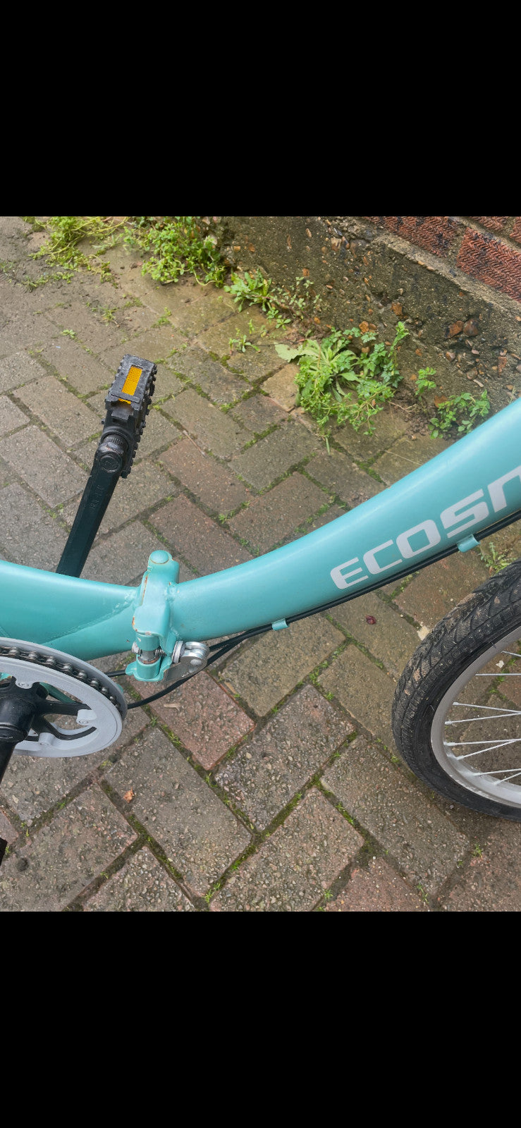 Ecosmo 26" Wheel Folding Ladies Women City Bicycle Bike 7 SP, 17" Frame -26LF08B