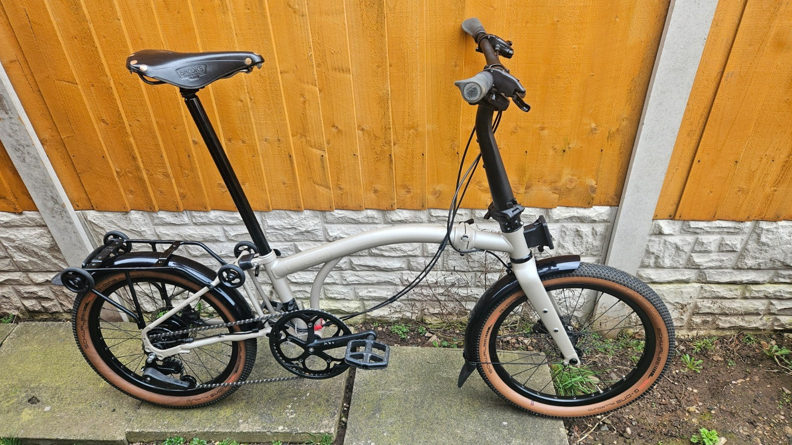Brompton G Line size S traildust white