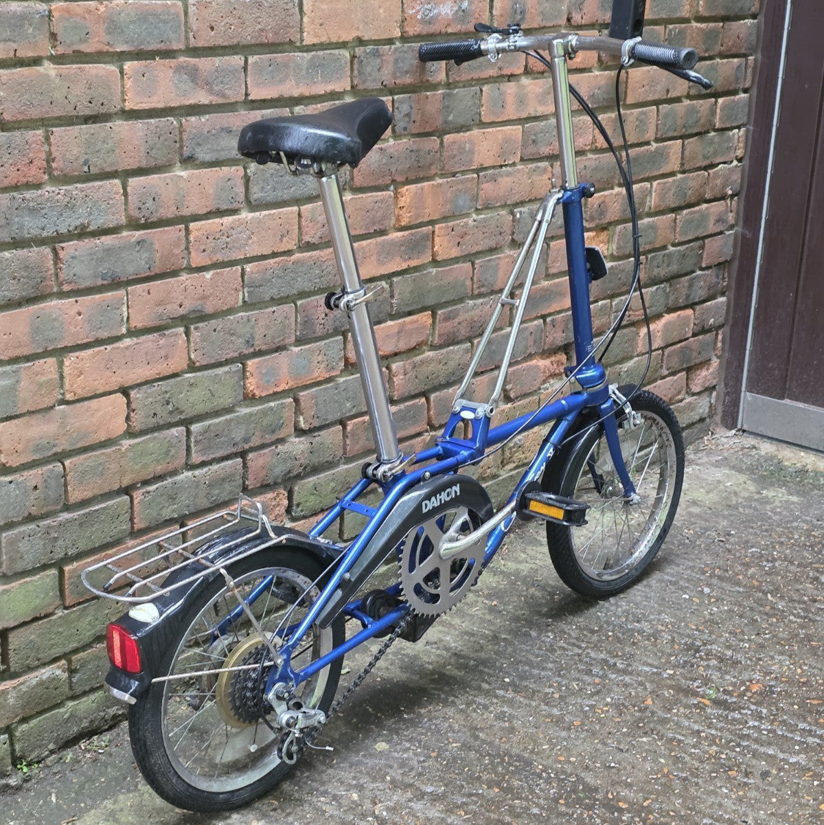 VINTAGE ADULTS DAHON GETAWAY V FOLD UP BIKE (10" WHEELS)