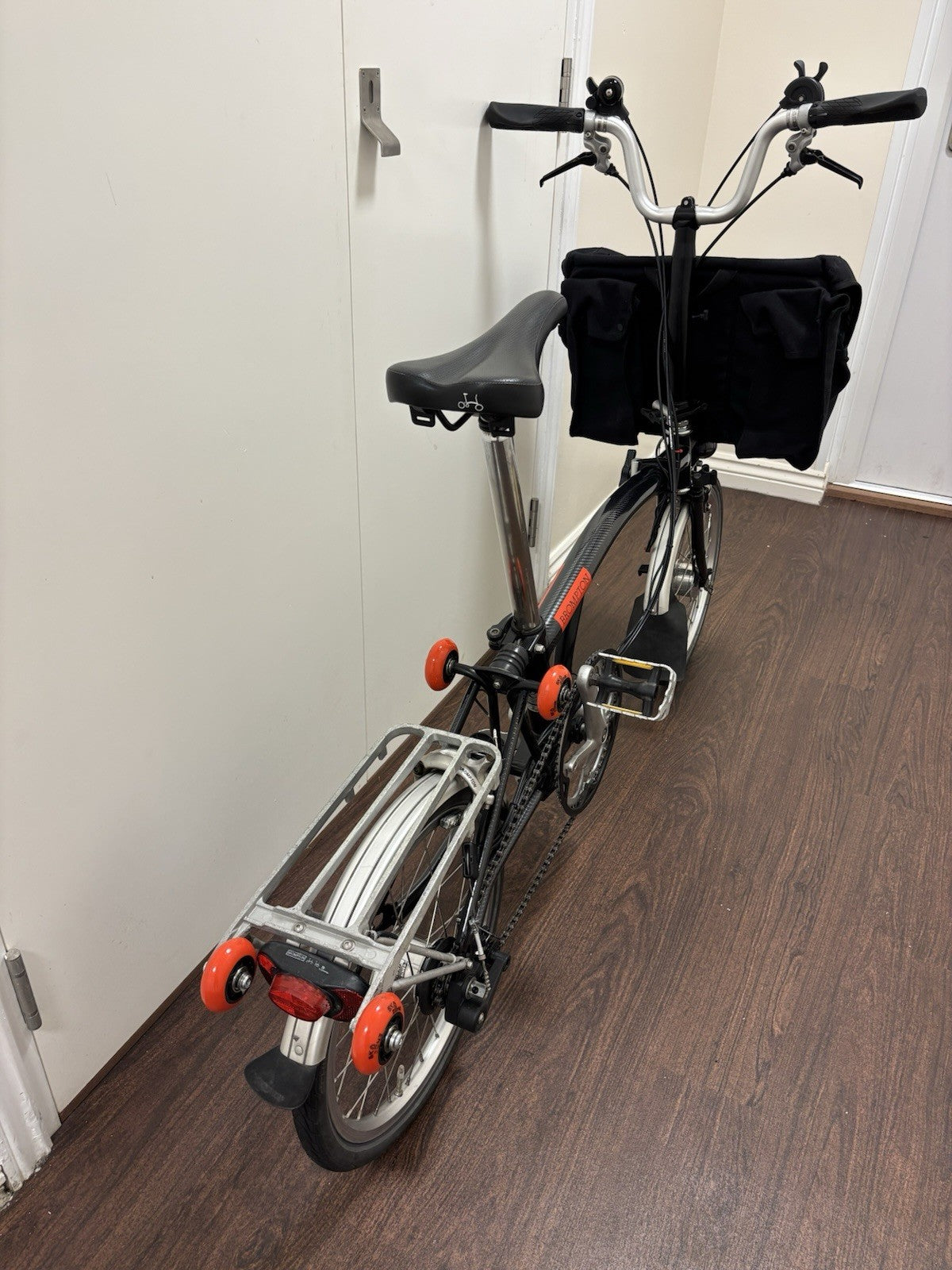 Brompton M6l Folding Bike 2013 Carrier Bag Black
