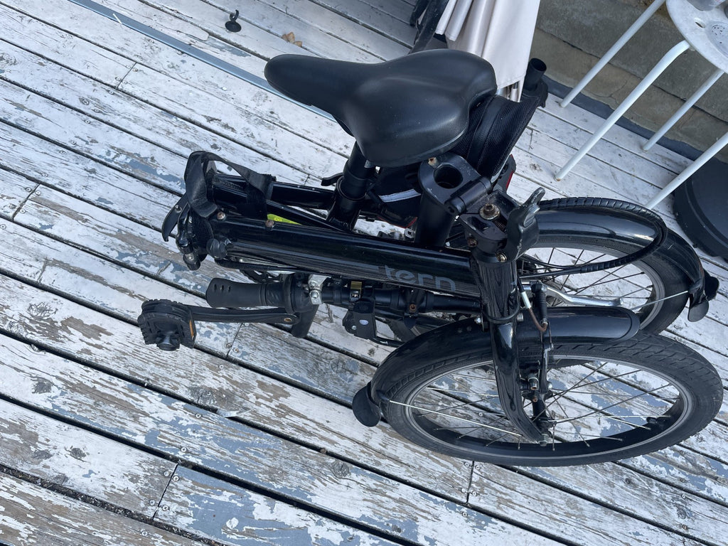 Tern Link B7 folding bicycle; unsure how much work required but definitely some