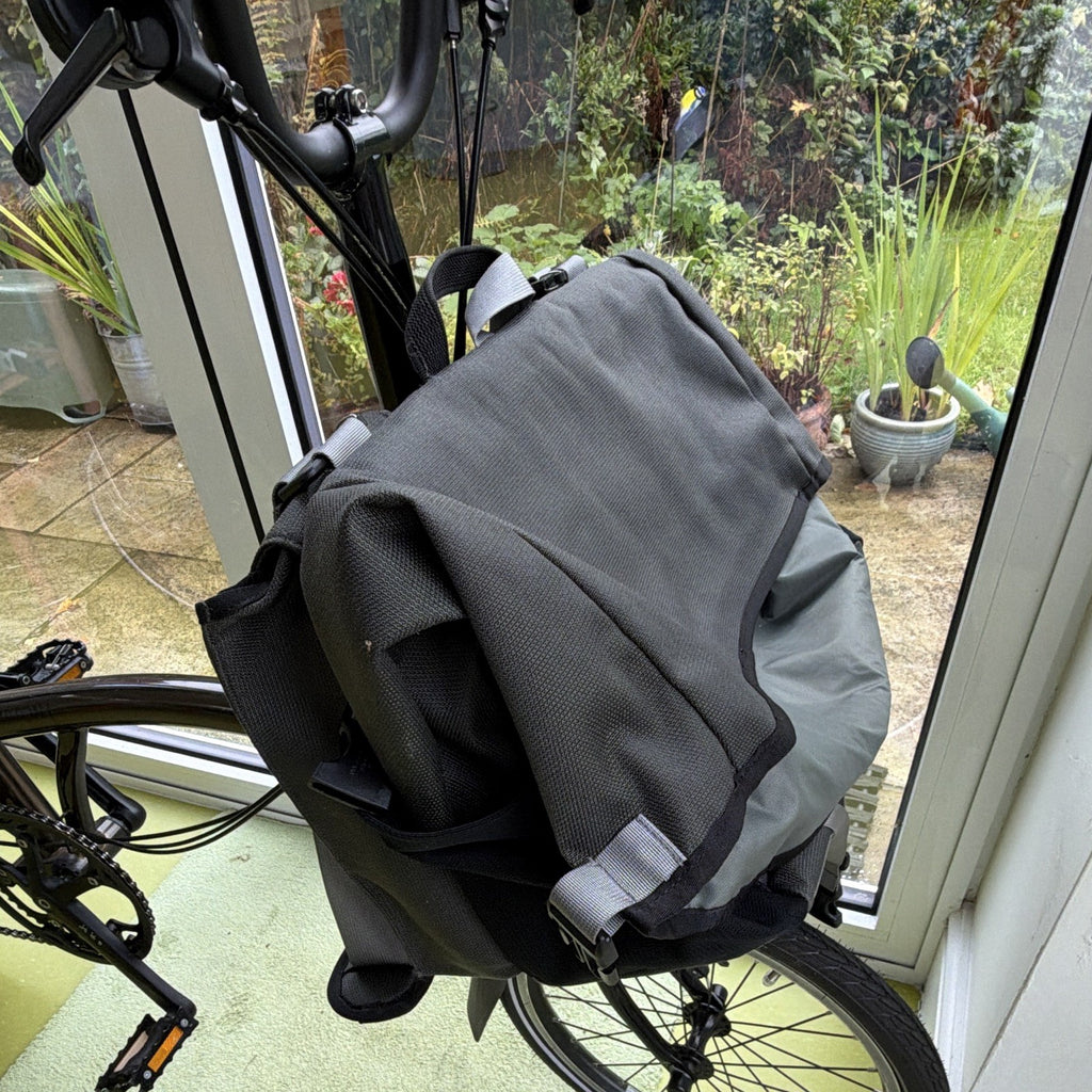 Brompton C Line Folding Bike 6-Speed. Lacquered bronze colour. 2021 model.