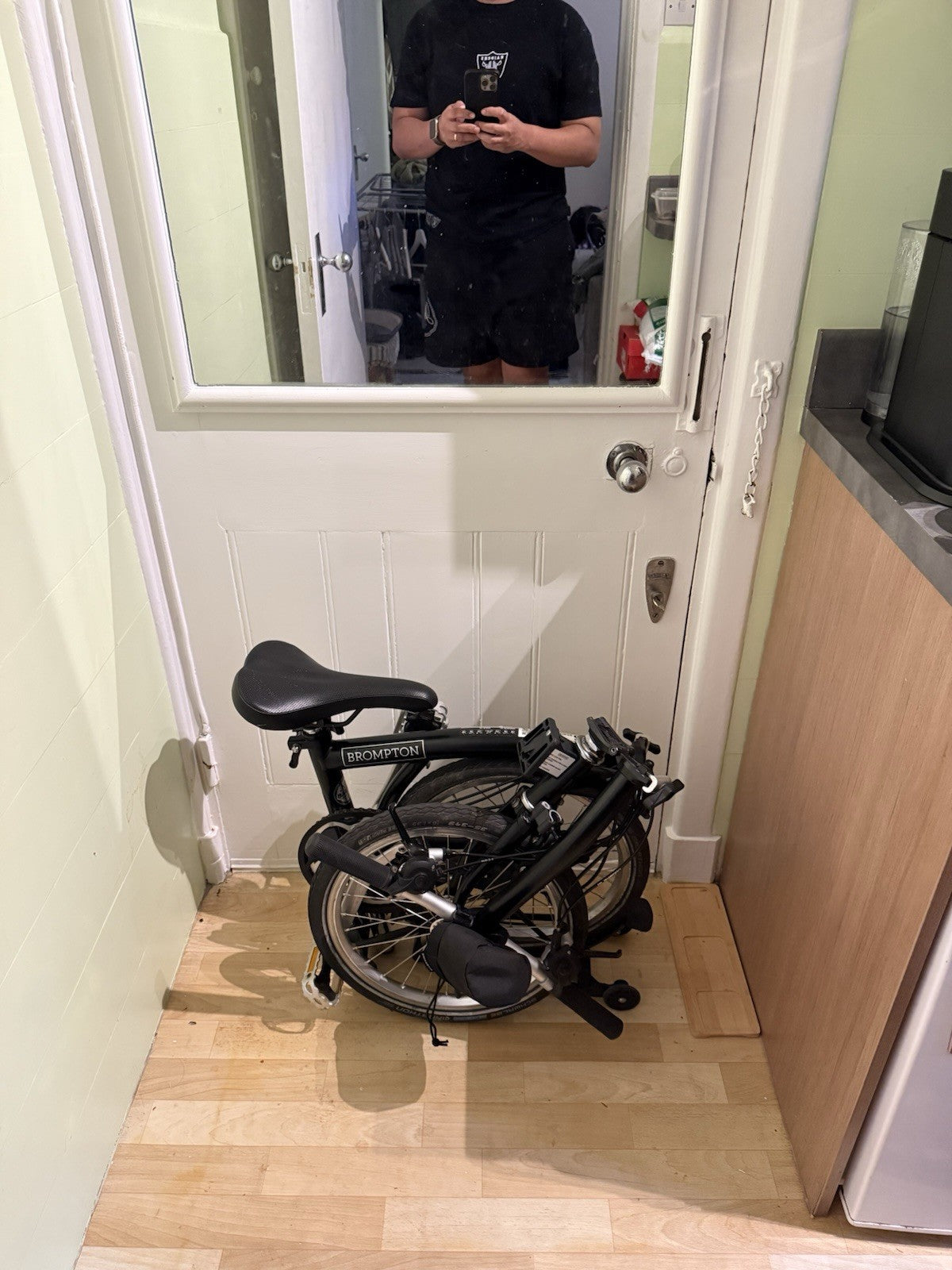 Brompton Folding Bike S6L Matte Black