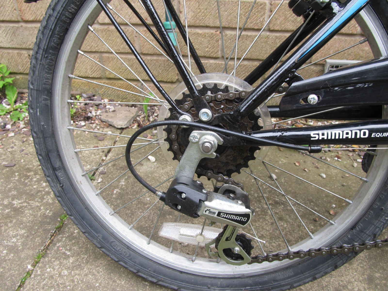 BIKE - FOLDING BIKE - 19 "WHEELS  - UNISEX - VERY GOOD CONDITION