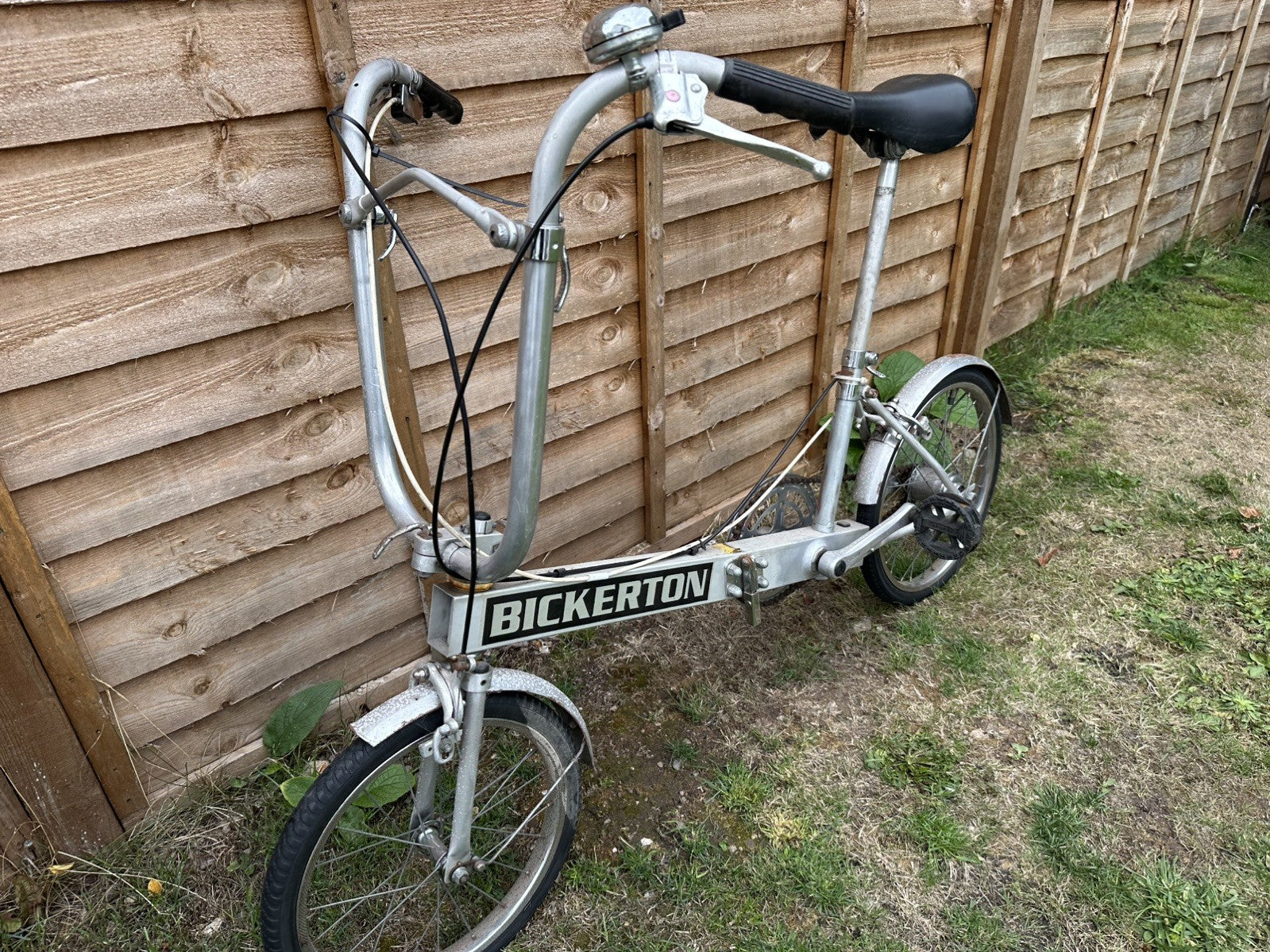 Vintage Bickerton Folding 3 Speed bike, ideal for shows and festivals