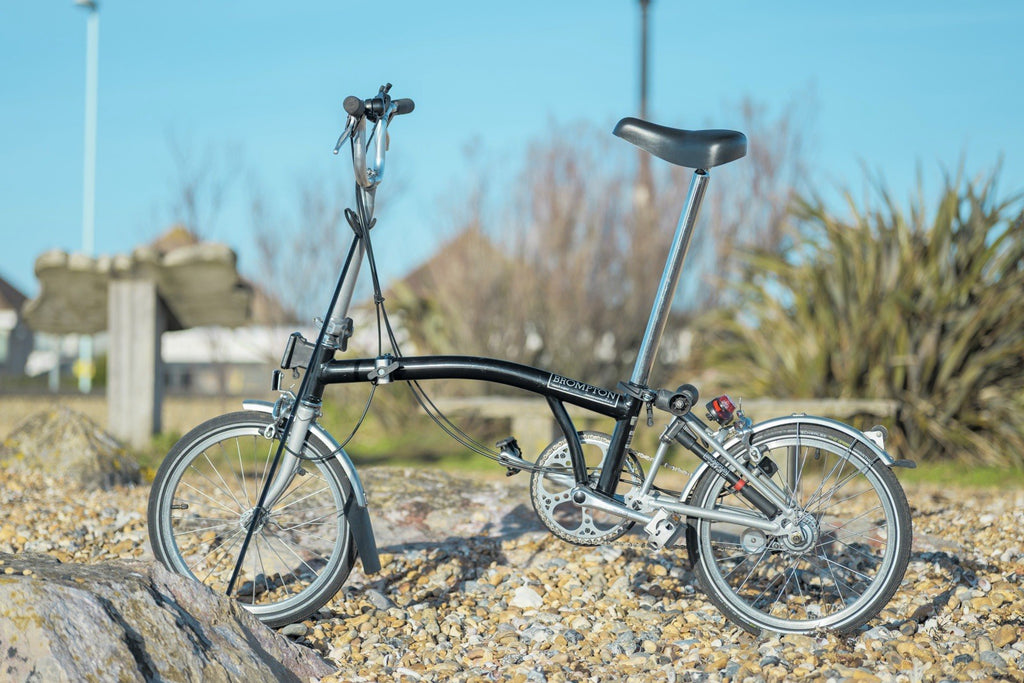 Brompton M3L folding bike, recently serviced, excellent condition