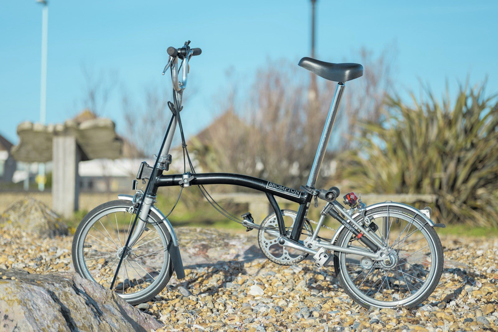 Brompton M3L folding bike, recently serviced, excellent condition
