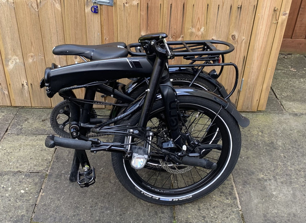 Tern Verge S8i Folding Bike 20" Matte Black