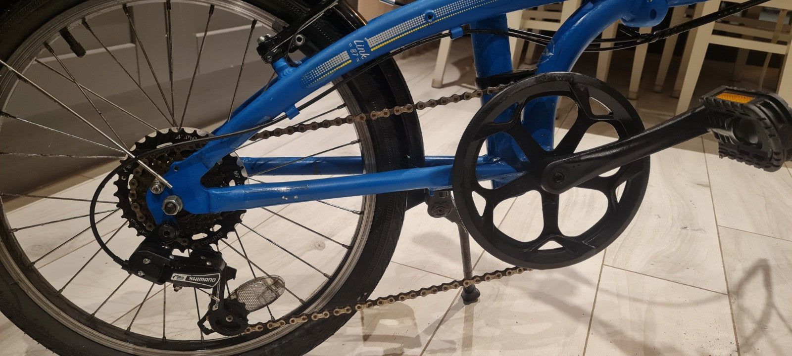 Tern Bicycle Link B7 20" 7 Speed  Blue Folding Bicycle Easy Carry RRP £650.00