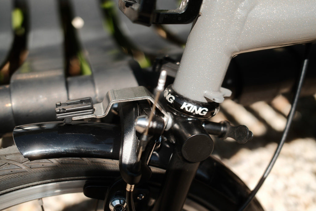 Brompton P Line 4 Speed Storm Grey Low (Upgraded - Chris King Etc)